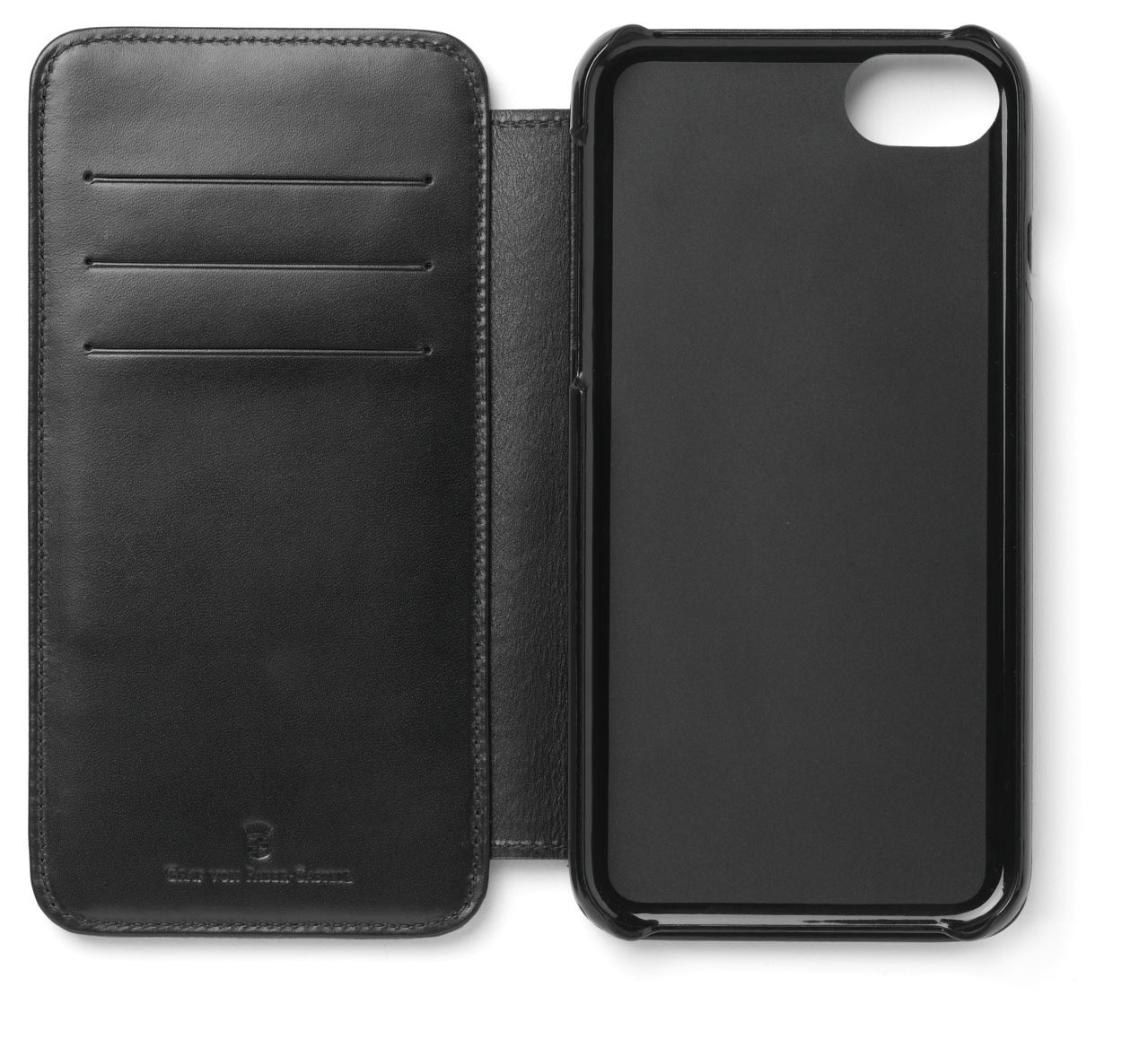 Graf-von-Faber-Castell - Etui pour iPhone 8 Epsom, noir