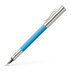 Graf-von-Faber-Castell - Stylo-plume Guilloché Bleu Azur EF