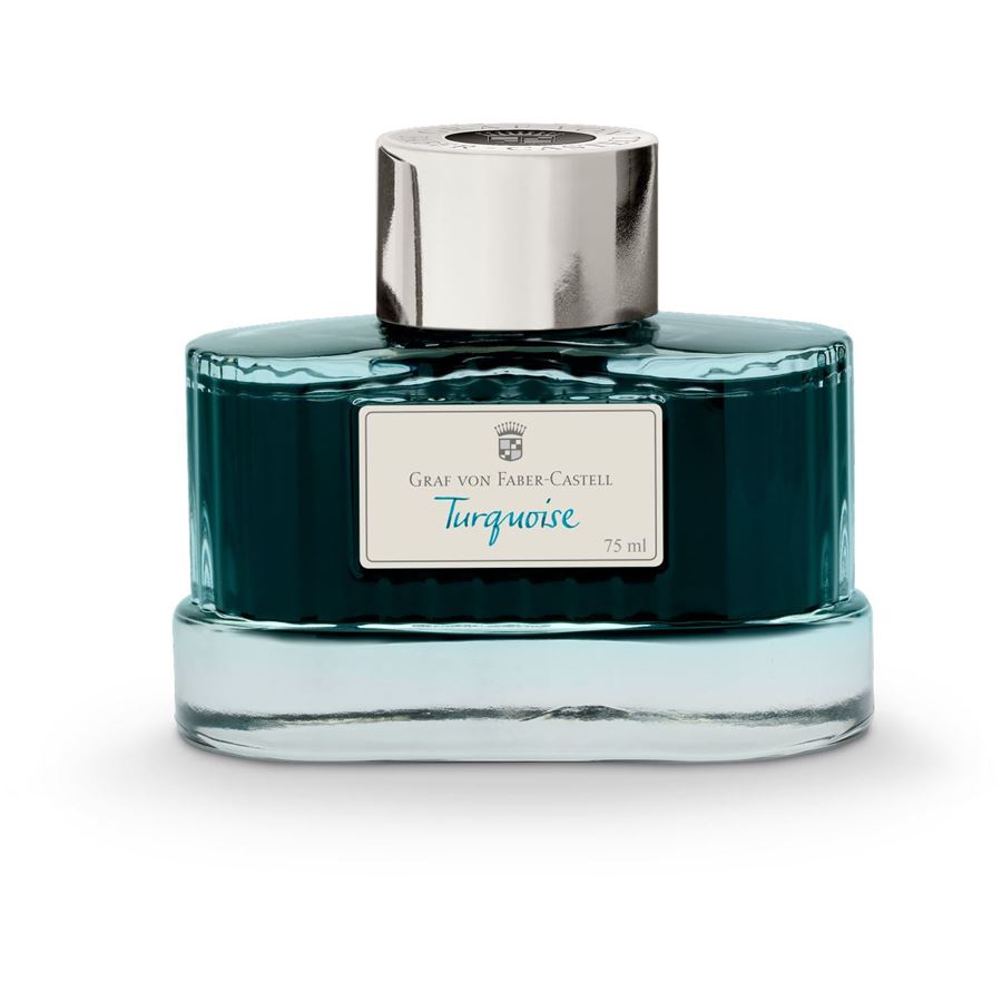 Graf-von-Faber-Castell - Flacon d’encre Turquoise, 75 ml