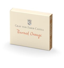 Graf-von-Faber-Castell - 6 cartouches, Orange Brûlée